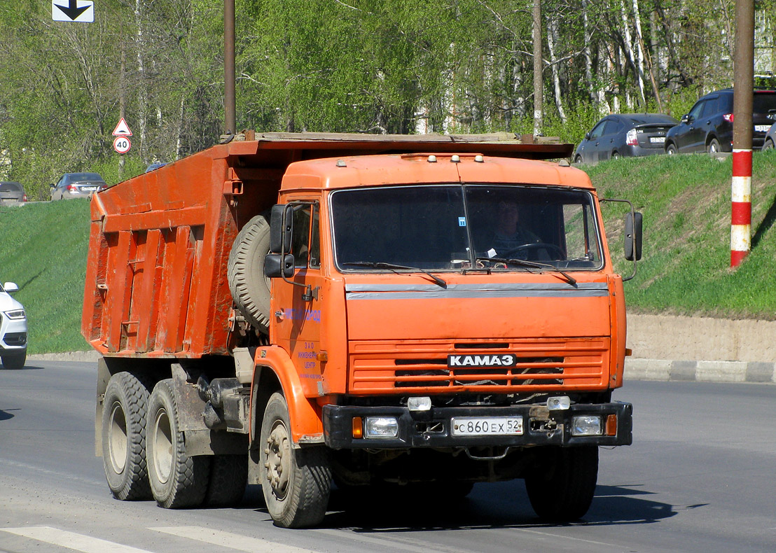 Нижегородская область, № С 860 ЕХ 52 — КамАЗ-65115 (общая модель)