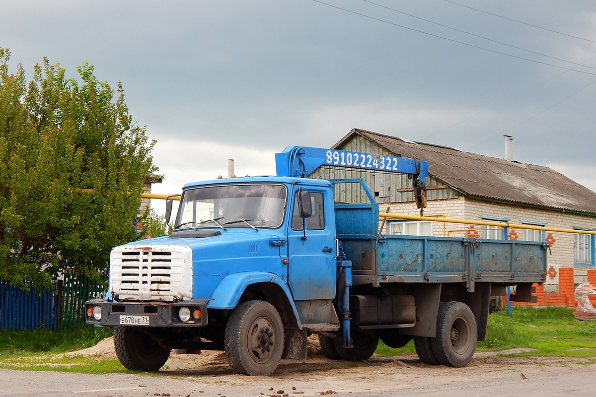 Белгородская область, № Е 678 НЕ 31 — ЗИЛ-433100