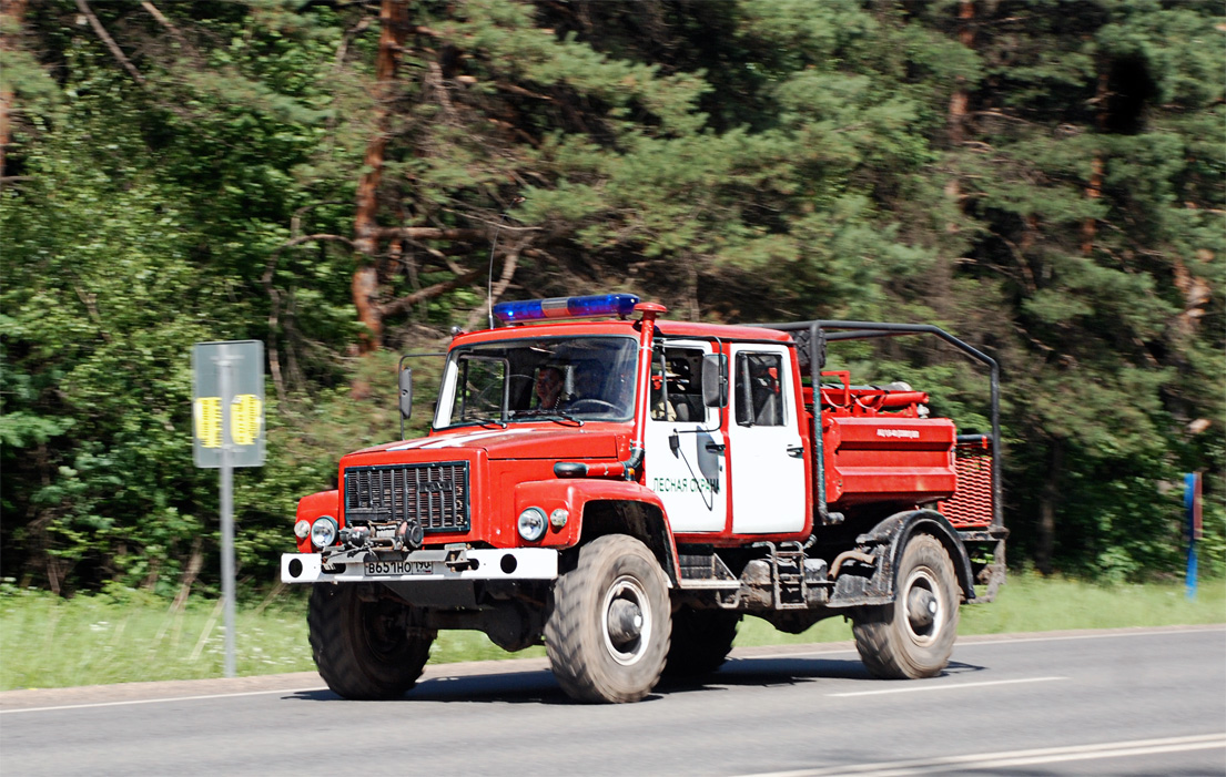 Московская область, № В 651 НО 190 — ГАЗ-33081 «Садко»