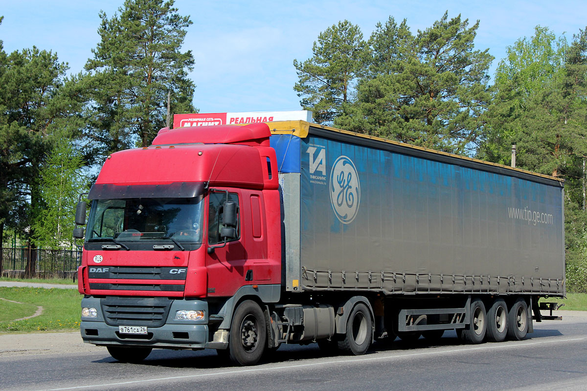 Ставропольский край, № В 761 СА 26 — DAF CF85 FT