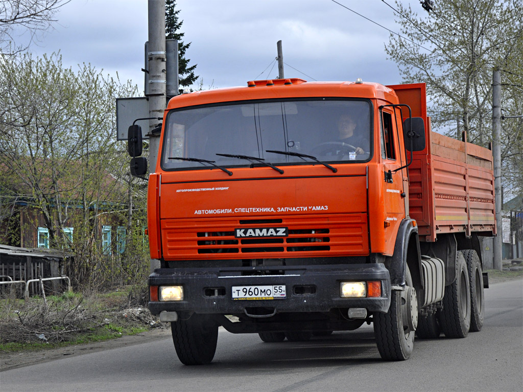 Омская область, № Т 960 МО 55 — КамАЗ-53215-15 [53215R]