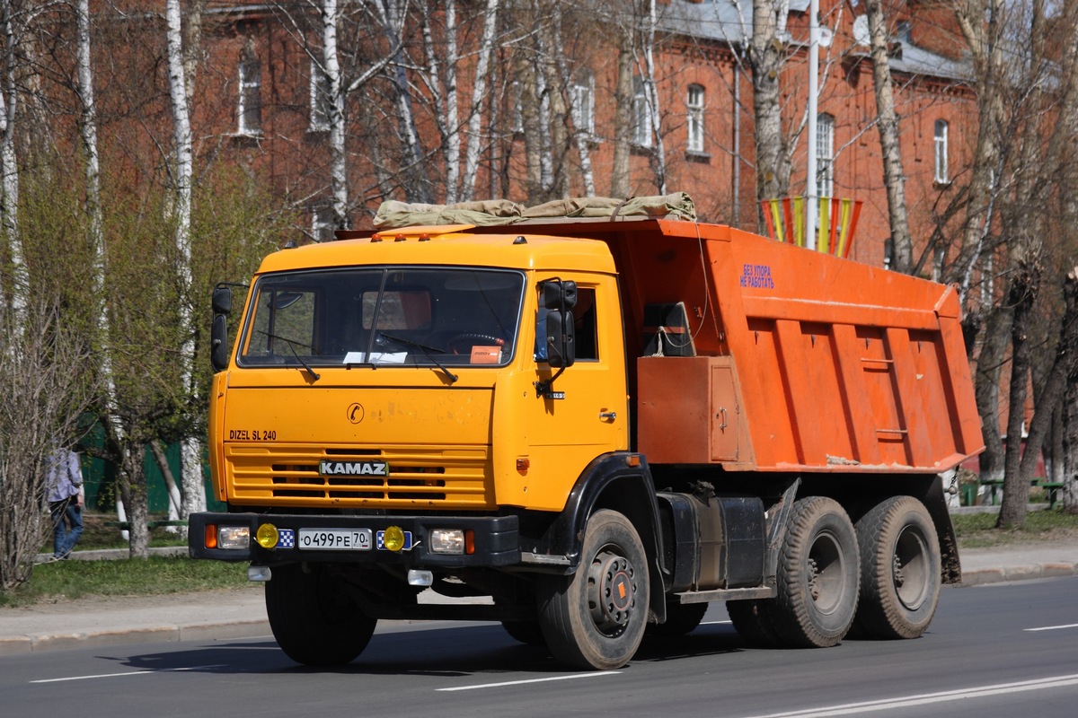 Томская область, № О 499 РЕ 70 — КамАЗ-65115 (общая модель)