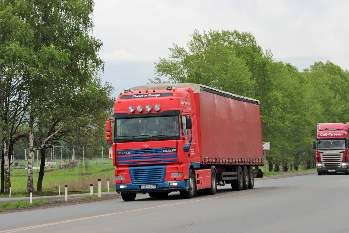 Татарстан, № О 199 ОВ 116 — DAF 95XF FT