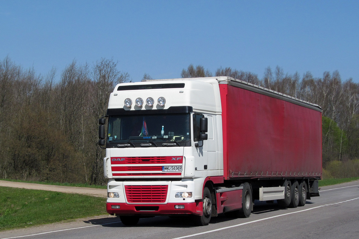 Польша, № WWL 56369 — DAF XF95 FT