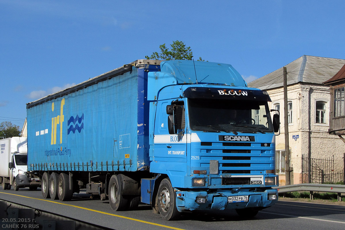 Ярославская область, № М 032 РВ 76 — Scania (III) R113H