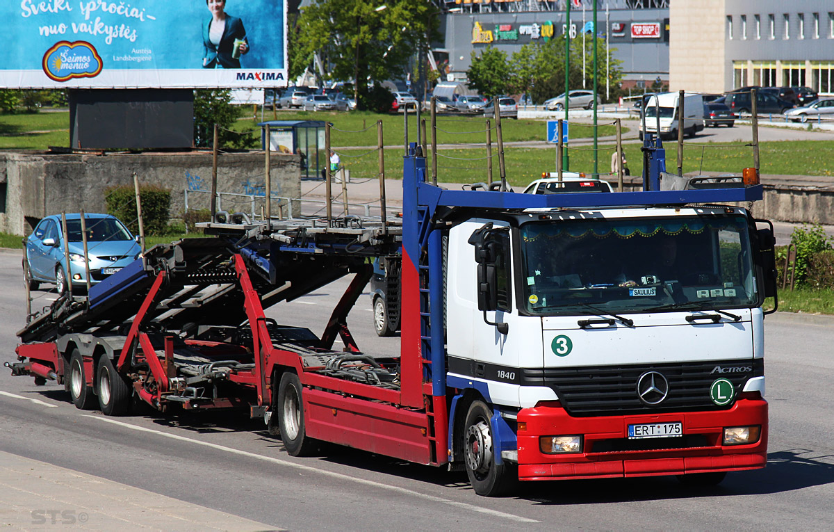 Литва, № ERT 175 — Mercedes-Benz Actros ('1997) 1840