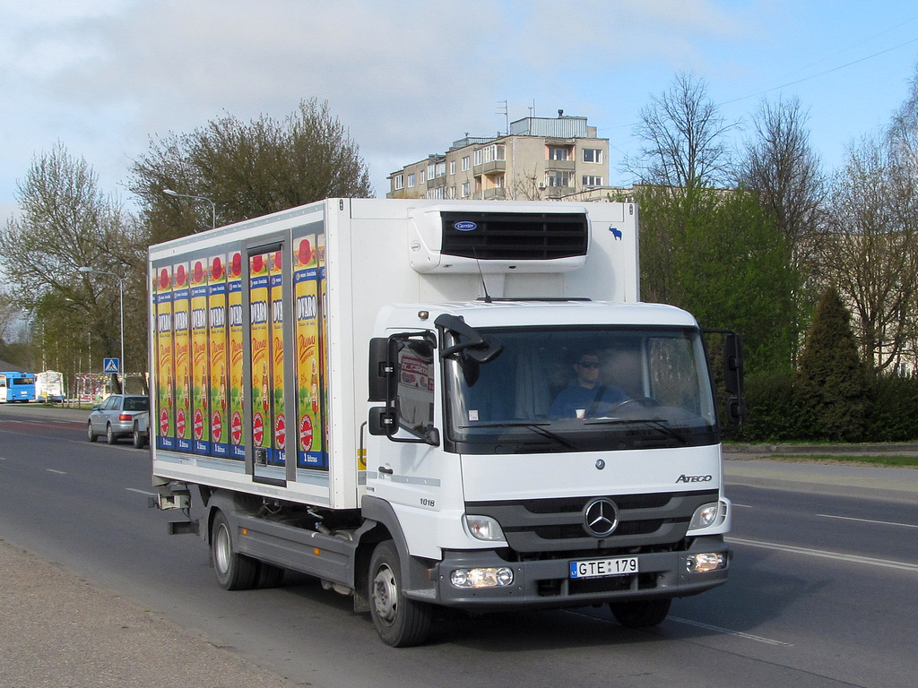 Литва, № GTE 179 — Mercedes-Benz Atego 1018