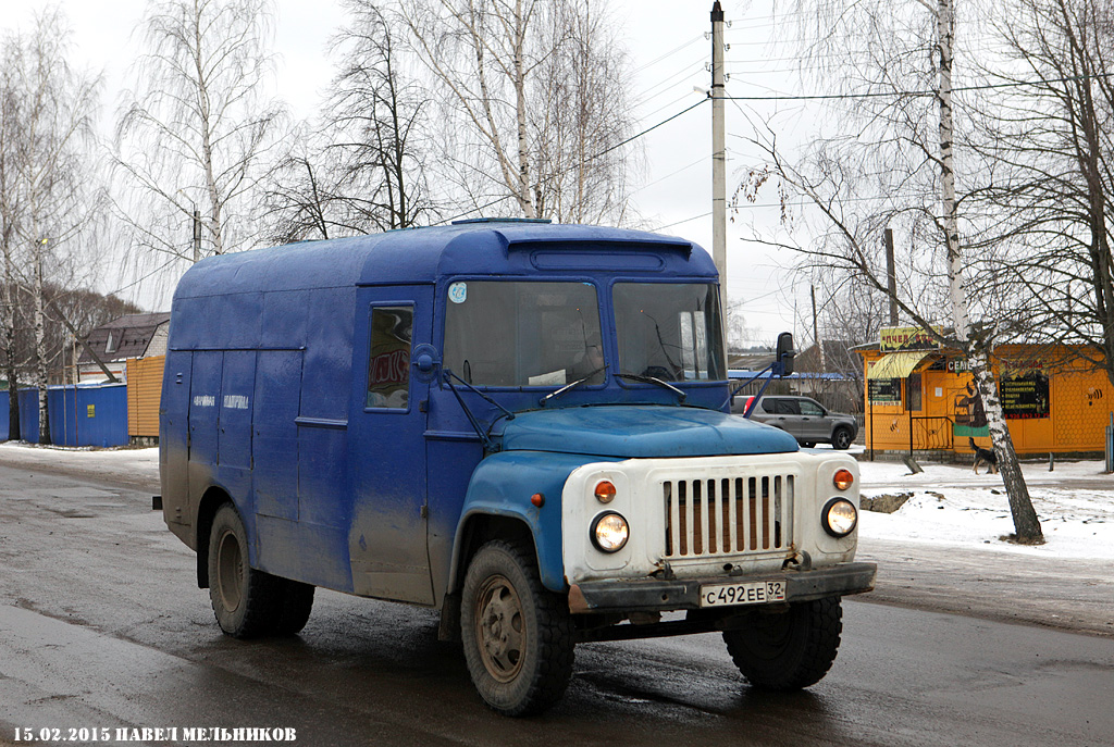 Брянская область, № С 492 ЕЕ 32 — ГАЗ-53-12