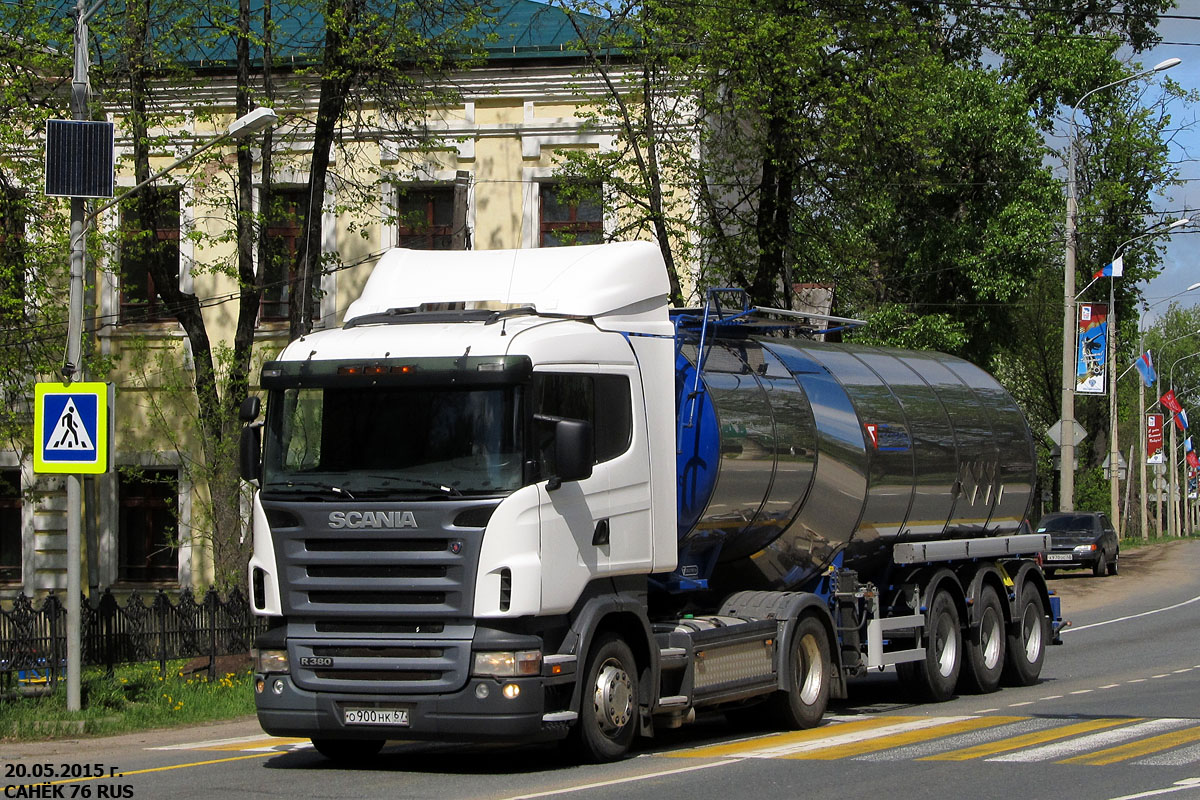 Смоленская область, № О 900 НК 67 — Scania ('2004) R380