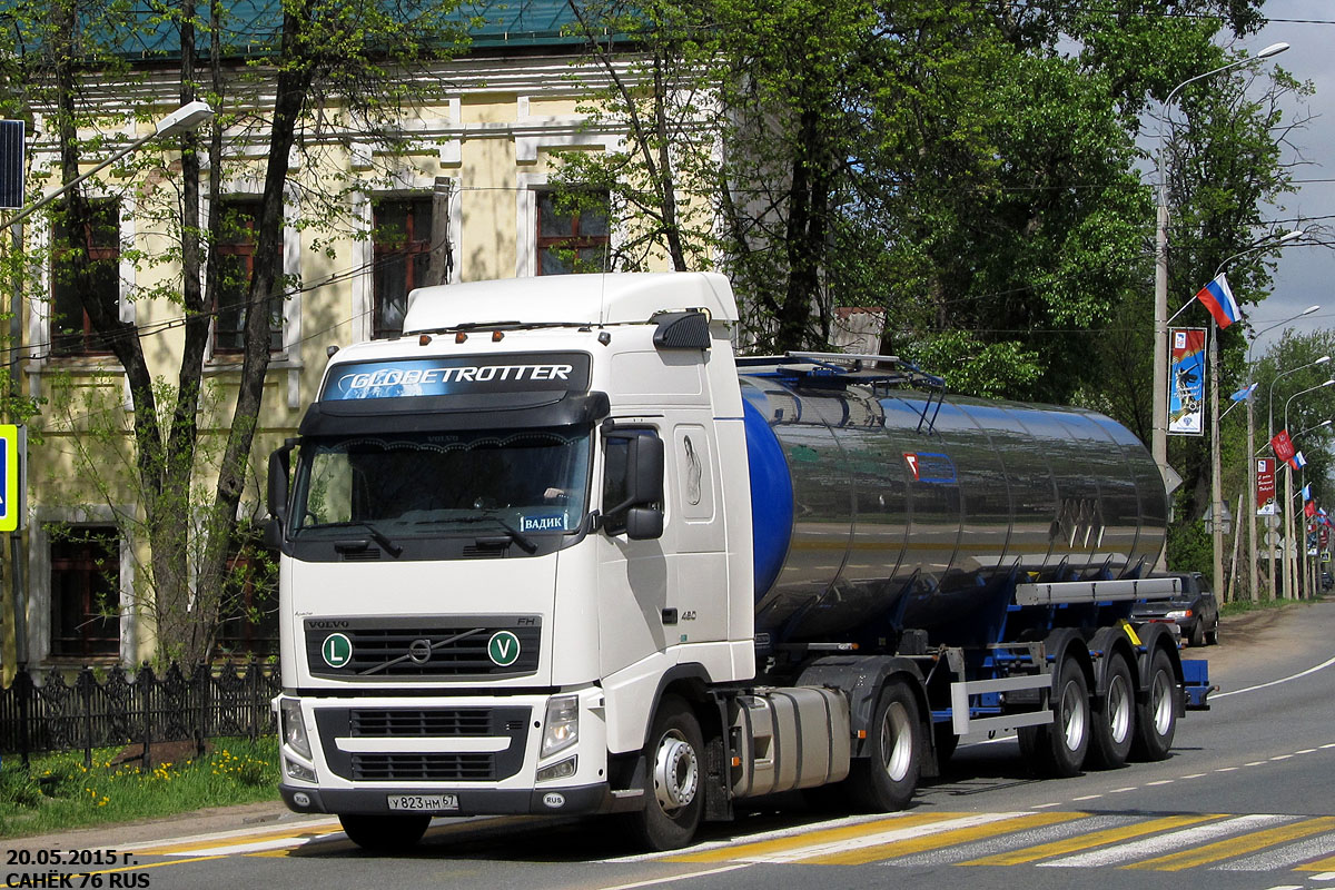 Смоленская область, № У 823 НМ 67 — Volvo ('2008) FH.460