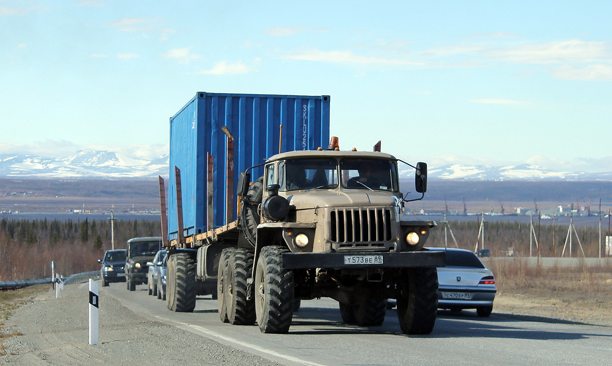 Ямало-Ненецкий автоном.округ, № Т 573 ВЕ 89 — Урал-4320-31