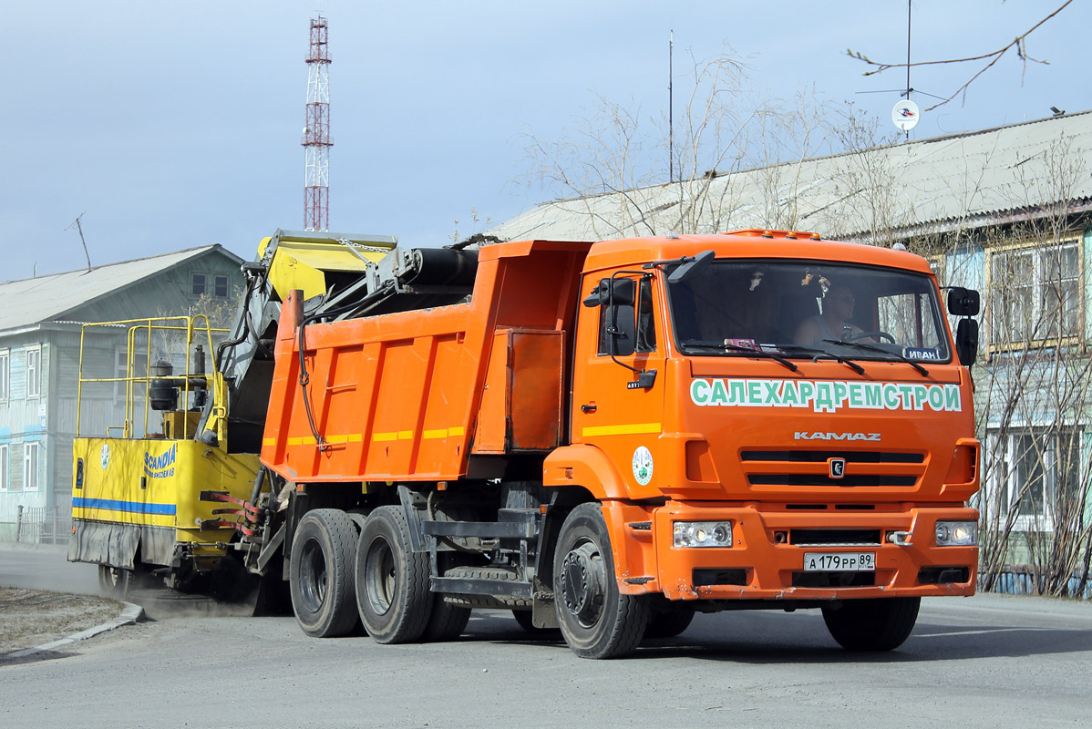 Ямало-Ненецкий автоном.округ, № А 179 РР 89 — КамАЗ-65115-N3