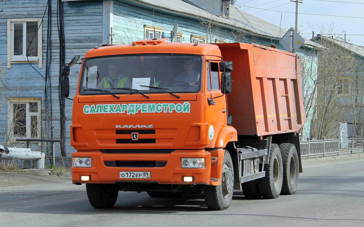 Ямало-Ненецкий автоном.округ, № О 172 ЕР 89 — КамАЗ-65115-N3