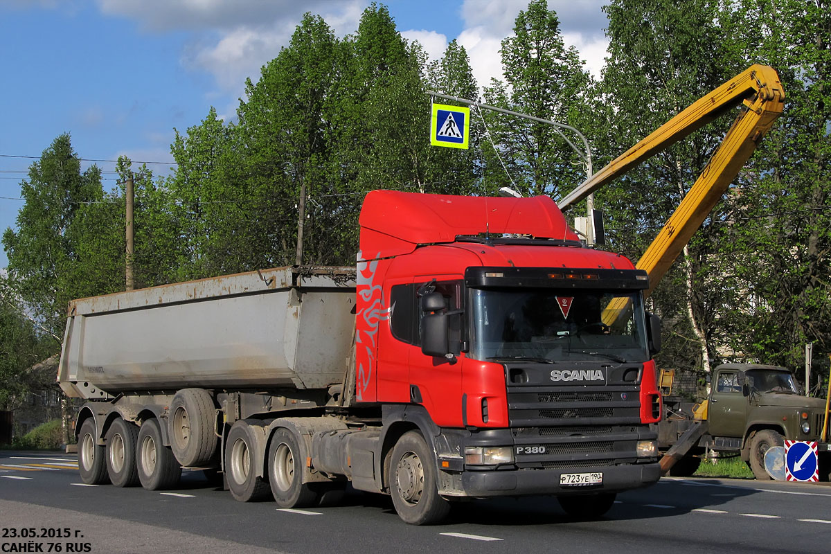 Московская область, № Р 723 УЕ 190 — Scania ('1996) P380