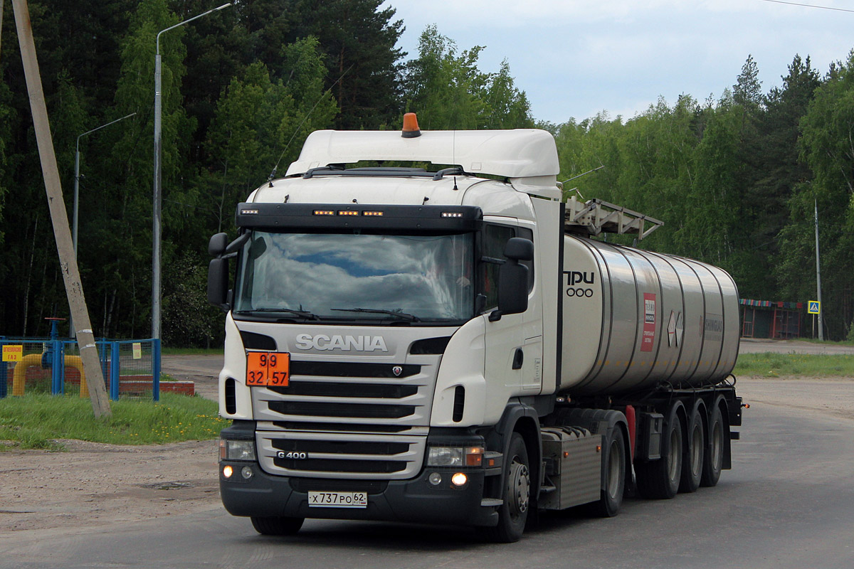Рязанская область, № Х 737 РО 62 — Scania ('2009) G400