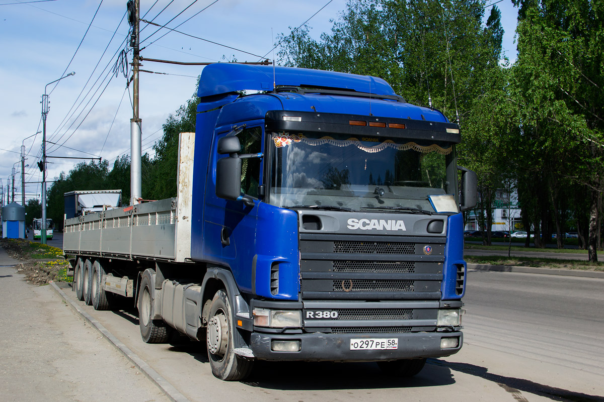 Пензенская область, № О 297 РЕ 58 — Scania ('1996) R380