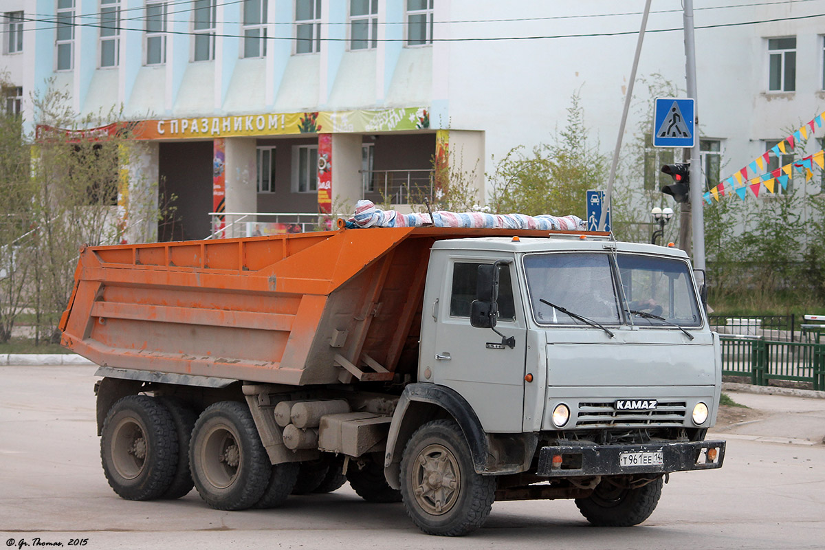 Саха (Якутия), № Т 961 ЕЕ 14 — КамАЗ-55111 [551110]