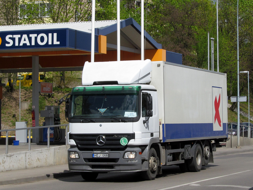 Литва, № HEJ 068 — Mercedes-Benz Actros ('2003) 2541