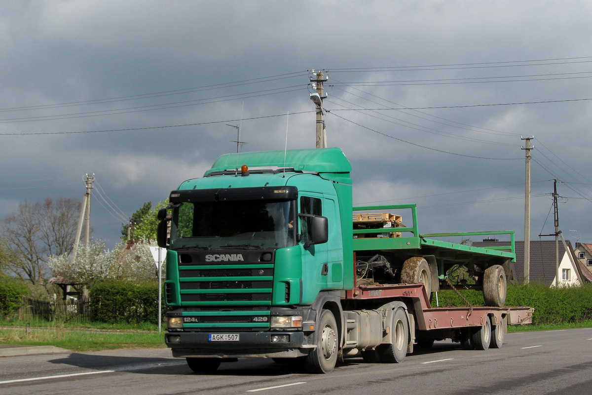 Литва, № AGK 507 — Scania ('1996) R124L