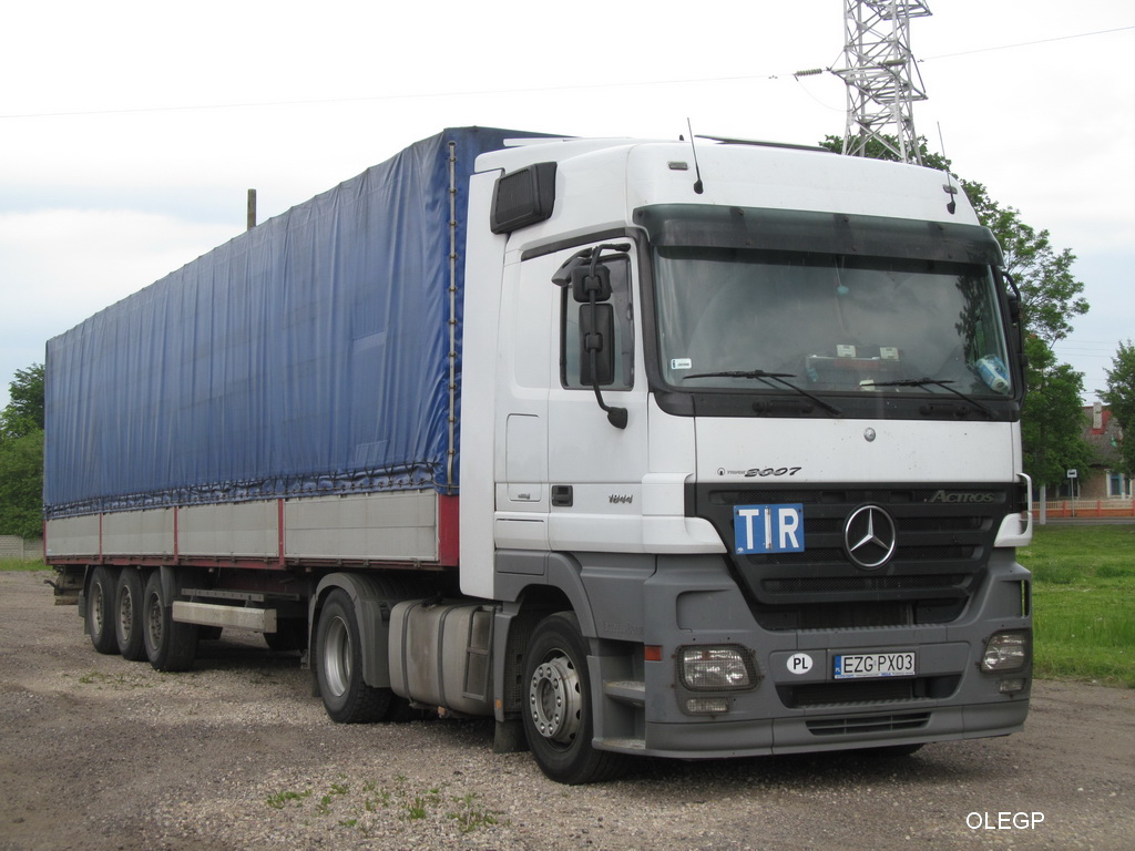 Польша, № EZG PX03 — Mercedes-Benz Actros ('2003) 1844