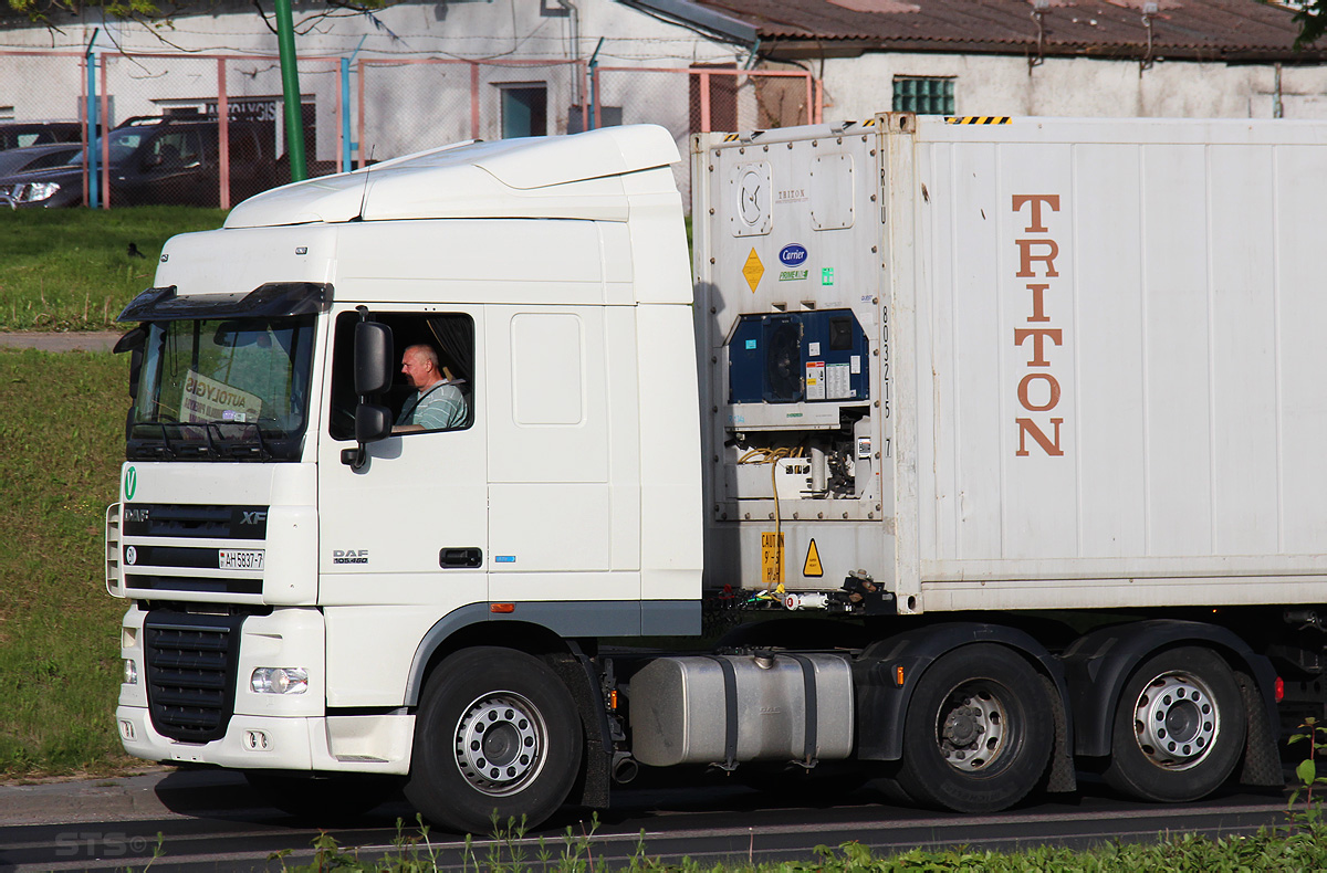 Минск, № АН 5837-7 — DAF XF105 FTR