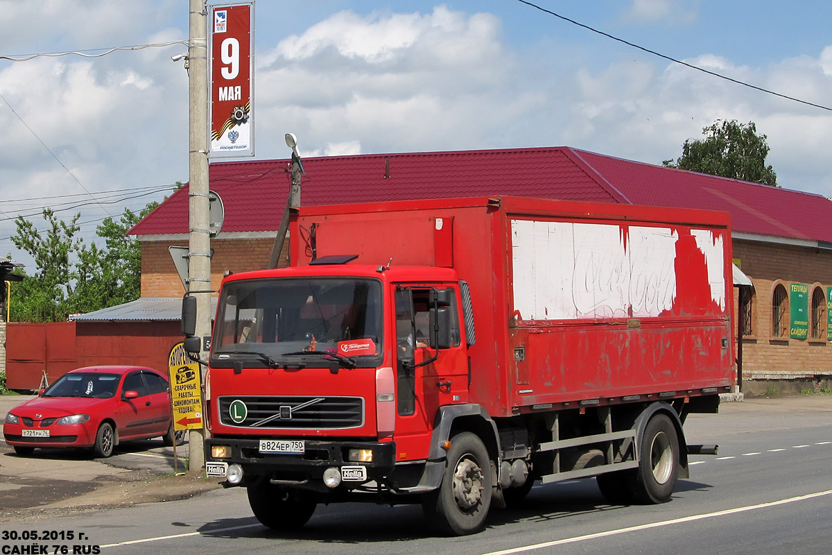 Московская область, № В 824 ЕР 750 — Volvo ('2001) FL