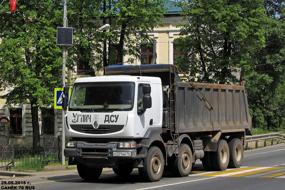 Ярославская область, № К 221 ВМ 76 — Renault Kerax