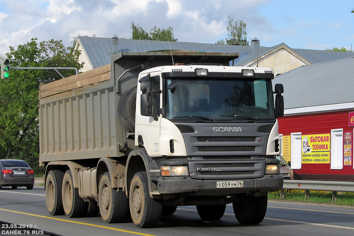 Ярославская область, № Т 059 УМ 76 — Scania ('2004) P380