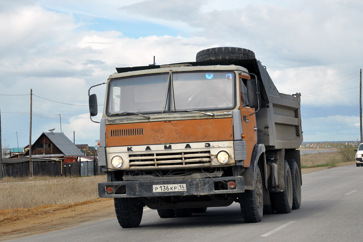 Саха (Якутия), № Р 136 КР 14 — КамАЗ-55111 [551110]