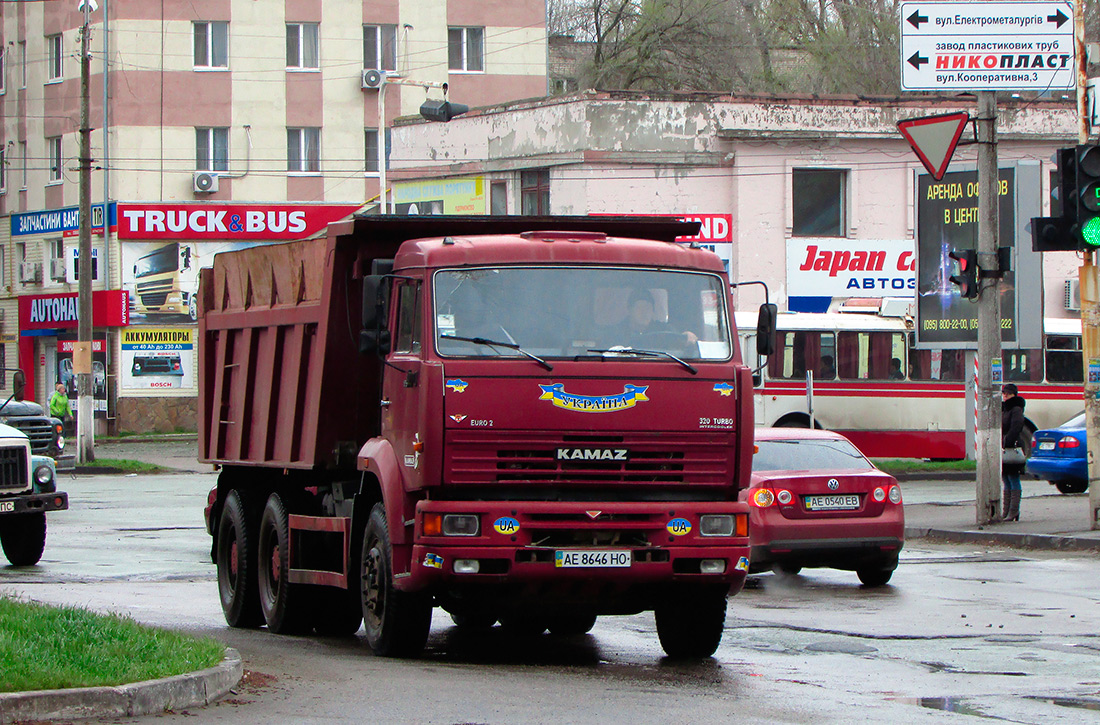 Днепропетровская область, № АЕ 8646 НО — КамАЗ-6520 [652000]