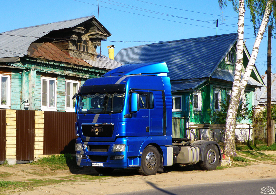 Нижегородская область, № М 407 РК 152 — MAN TGX ('2007) 18.480