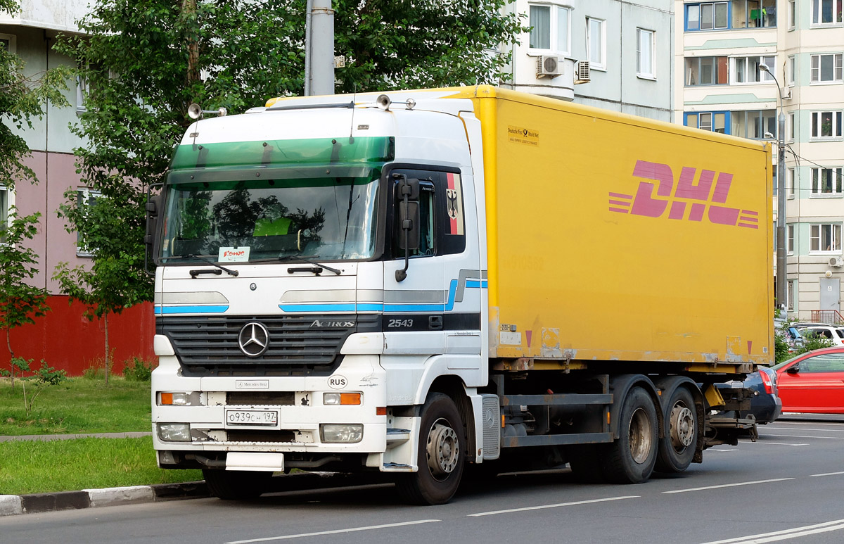 Москва, № О 939 СН 197 — Mercedes-Benz Actros ('1997) 2543