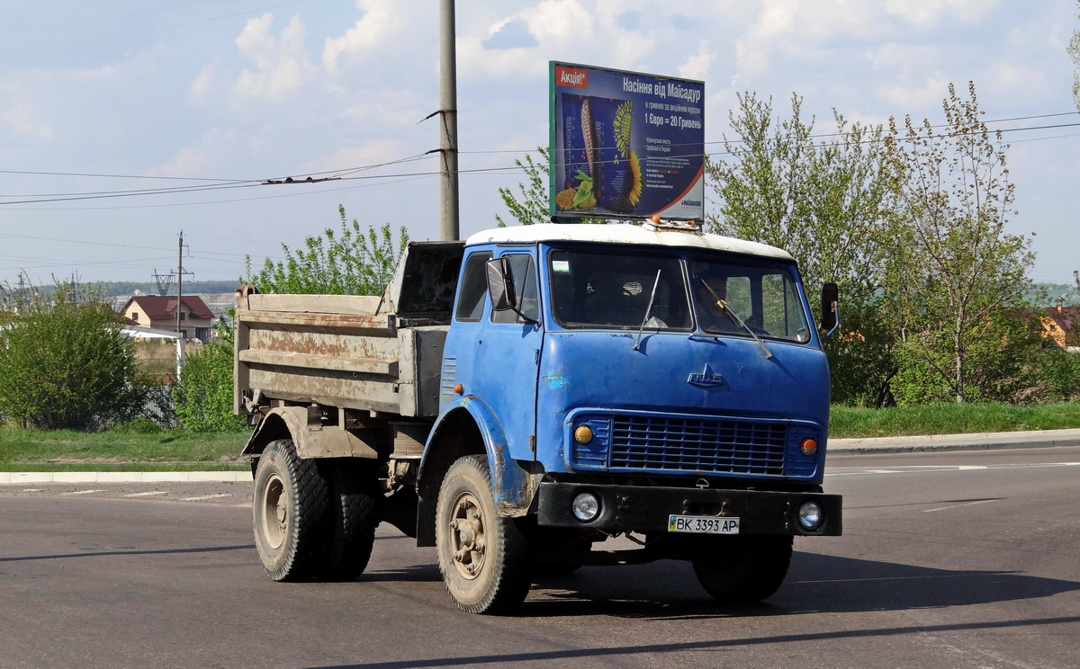 Ровненская область, № ВК 3393 АР — МАЗ-5549