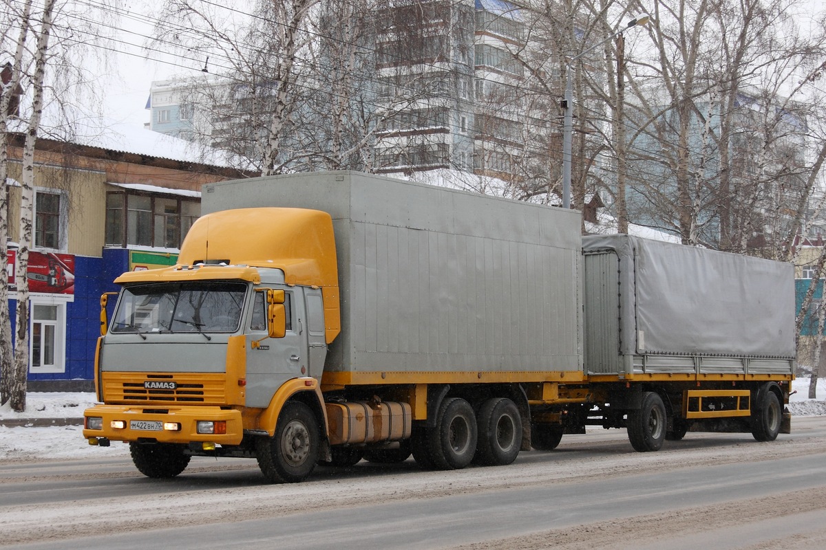 Томская область, № М 422 ВН 70 — КамАЗ-53215 [532150]