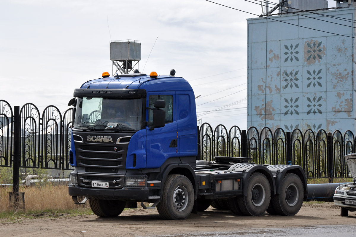 Саха (Якутия), № В 136 КК 14 — Scania ('2009) R560