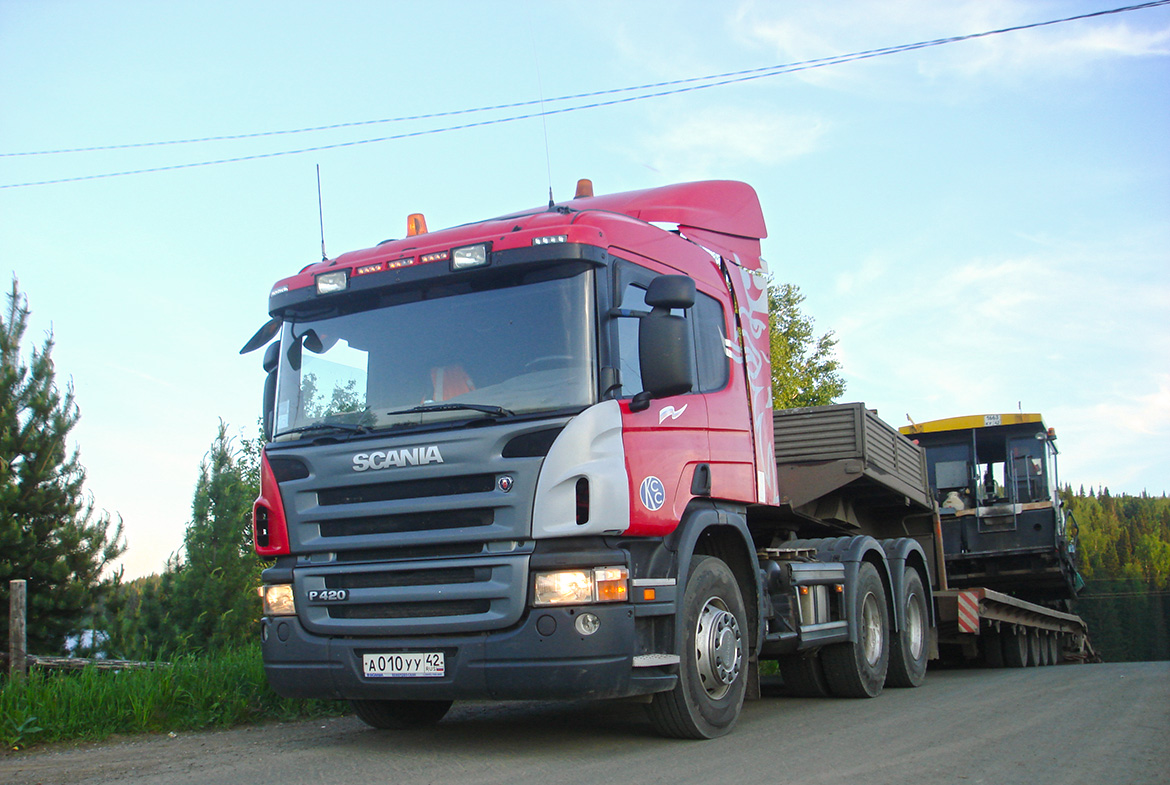 Кемеровская область, № А 010 УУ 42 — Scania ('2004) P420