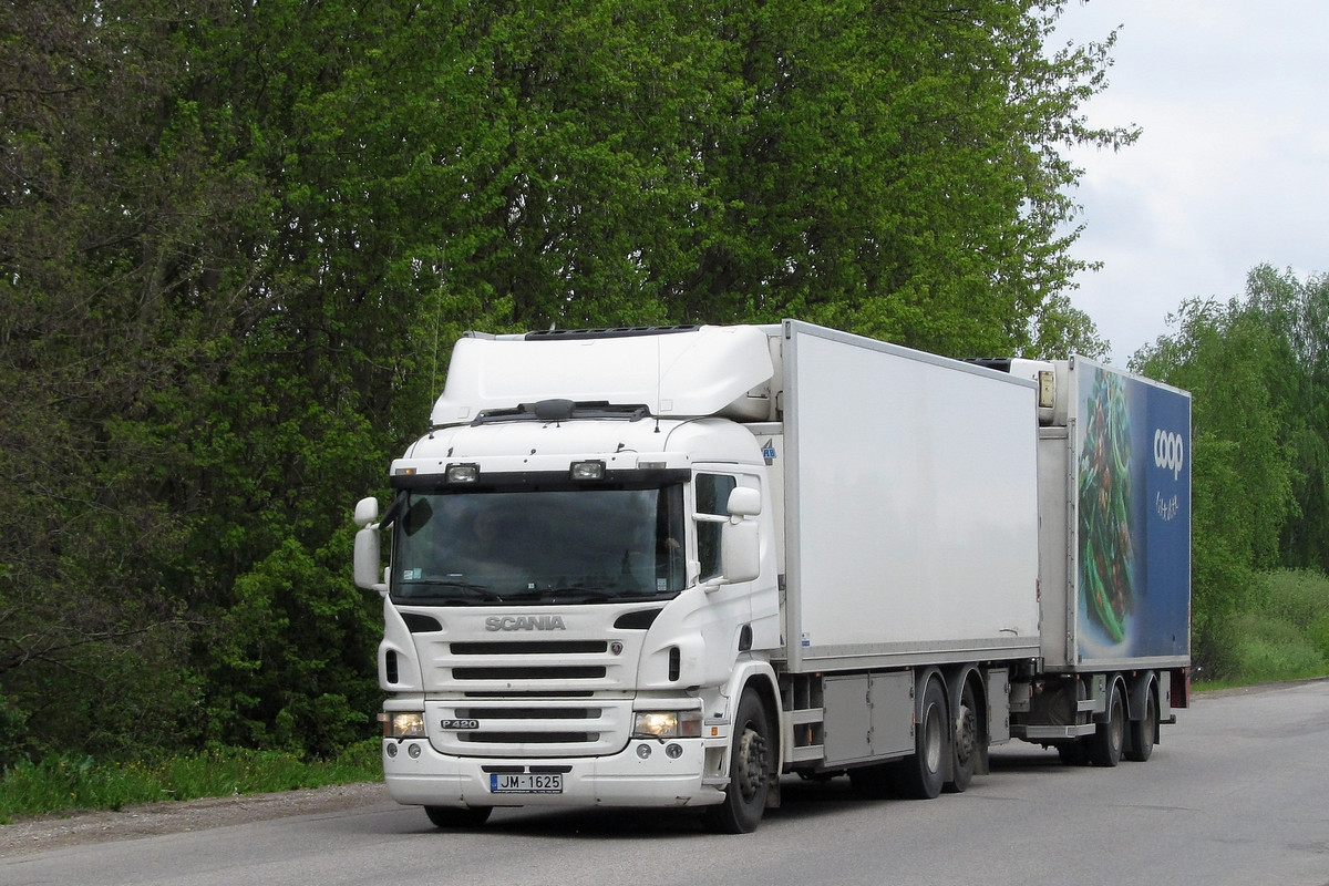 Латвия, № JM-1625 — Scania ('2004) P420