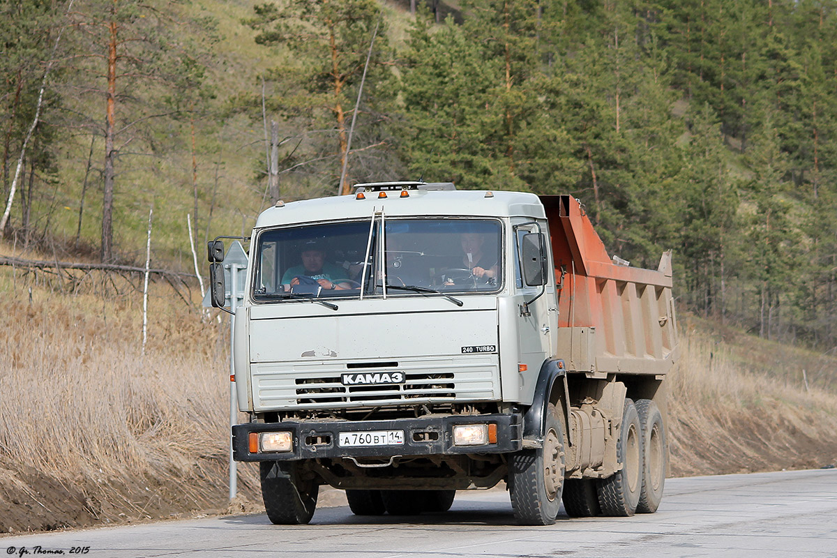 Саха (Якутия), № А 760 ВТ 14 — КамАЗ-54115-13 [54115N]