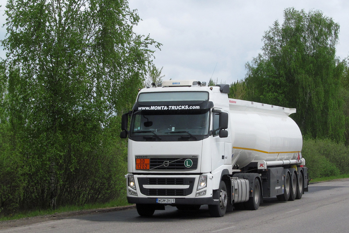 Польша, № WGM 2HJ1 — Volvo ('2008) FH.420