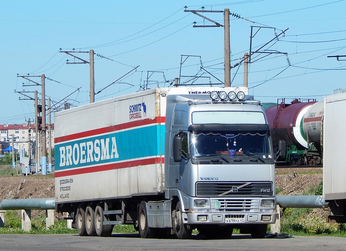 Ленинградская область, № Х 619 РА 47 — Volvo ('1993) FH-Series