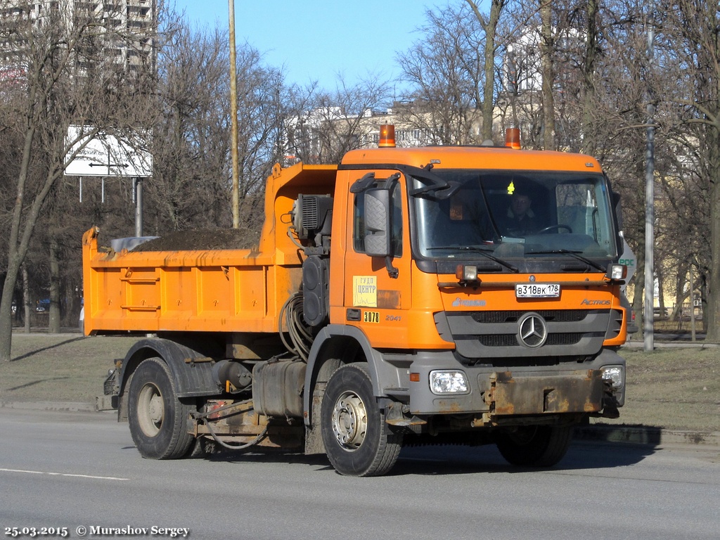 Санкт-Петербург, № 3078 — Mercedes-Benz Actros ('2009) 2041