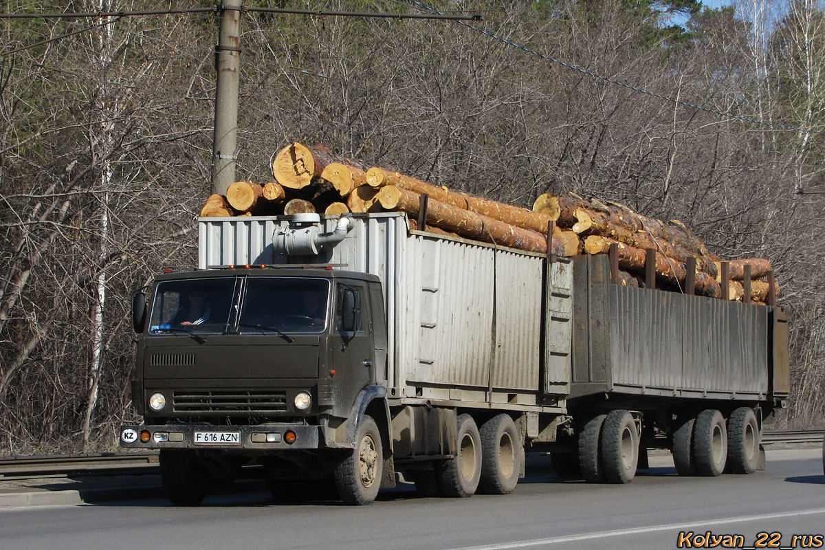 Восточно-Казахстанская область, № F 616 AZN — КамАЗ-5320