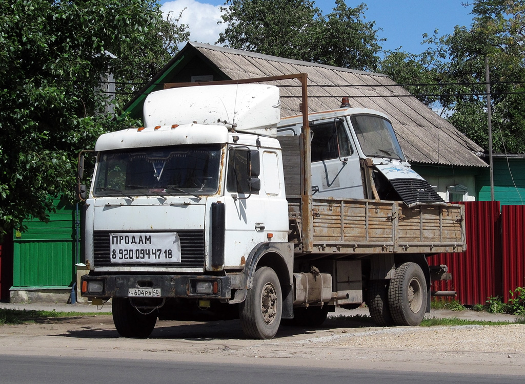 Калужская область, № Н 604 РА 40 — МАЗ-53366