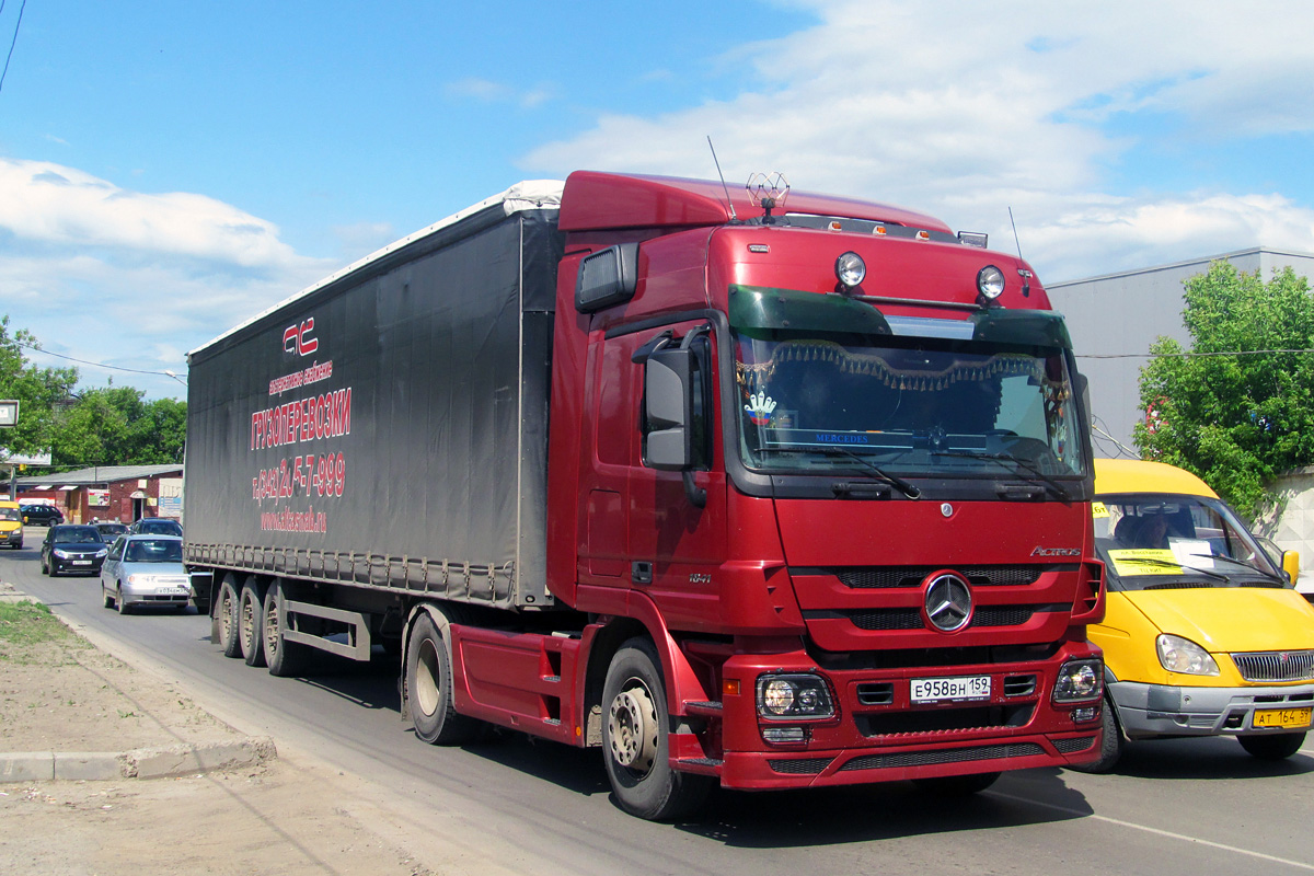 Пермский край, № Е 958 ВН 159 — Mercedes-Benz Actros ('2003) 1841