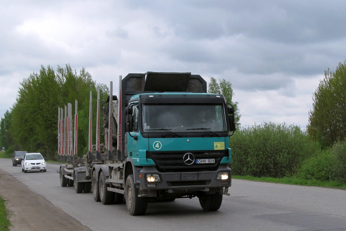 Литва, № CHN 028 — Mercedes-Benz Actros ('2003)