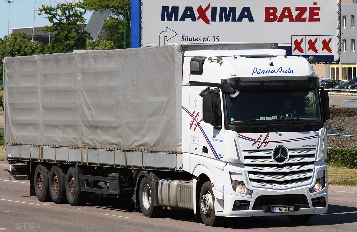 Эстония, № 004 BHG — Mercedes-Benz Actros ('2011) 1842