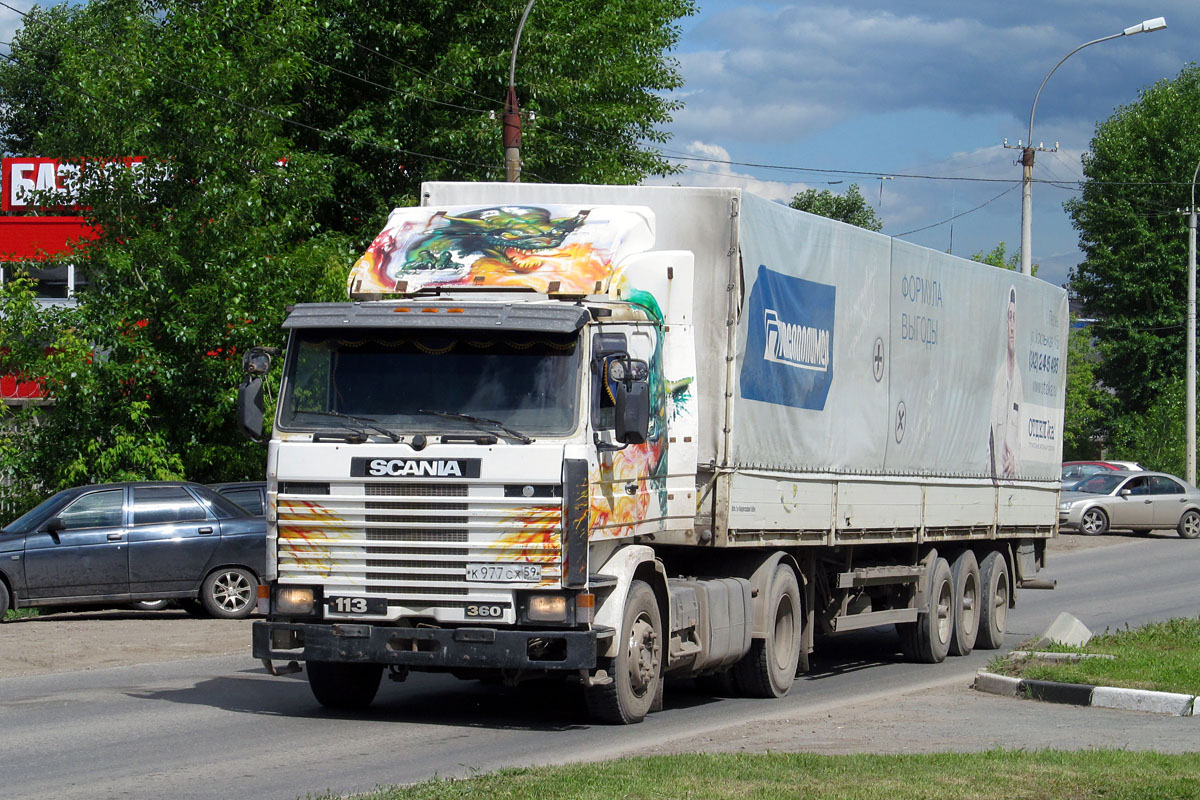 Пермский край, № К 977 СХ 59 — Scania (III) R113M