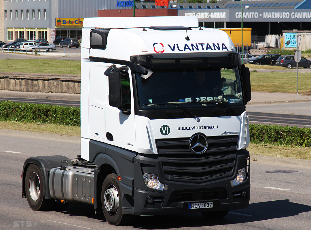 Литва, № HOV 637 — Mercedes-Benz Actros ('2011) 1845