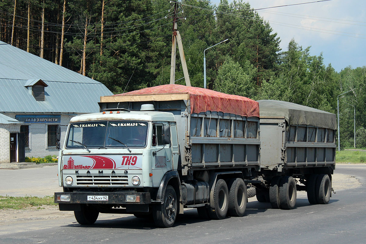 Рязанская область, № Т 434 НУ 62 — КамАЗ-5320