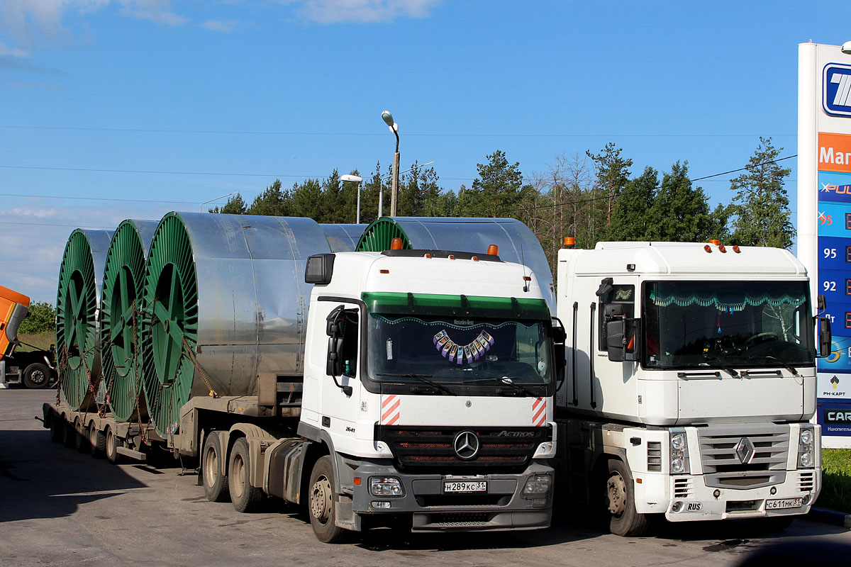 Белгородская область, № Н 289 КС 31 — Mercedes-Benz Actros ('2003) 2641